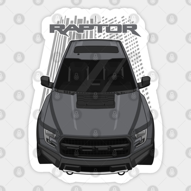 Ford F150 Raptor 2017-2020 - Grey Sticker by V8social